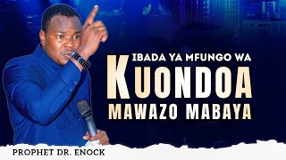 IBADA YA MFUNGO WA KUONDOA MAWAZO MABAYA  PROPHET DR ENOCK  KARMEL CHURCH  11OCTOBA2024 [upl. by Saerdna260]