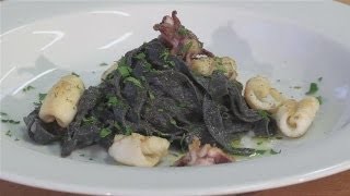 How To Cook Squid Ink Pasta [upl. by Tray]