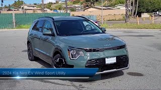 2024 Kia Niro EV Wind Sport Utility San Diego San Ysidro Bonita Otay Mesa [upl. by Haimrej]