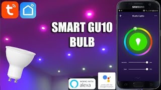 GU10 WiFi SMART BULB by Lohas Unboxing and Complete Setup for Beginners [upl. by Alleuqcaj]