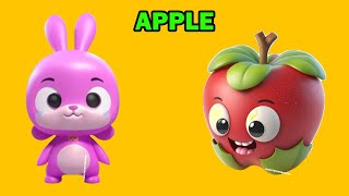 Phonics for Kids  Food ABC Song  Learn ABC ABC Kids Alphabet Letters Baby [upl. by Xymenes461]