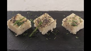 White Dhokla  Sanjeev Kapoor Khazana [upl. by Laeno]