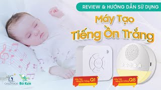 Máy Tạo TIẾNG ỒN TRẮNG Q1 amp Q8  Review amp Hướng Dẫn Sử Dụng [upl. by Ehman]