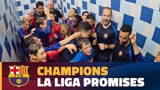 ESP FC Barcelona  Villarreal 31 Final LaLiga Promises 2017 [upl. by Kilian828]