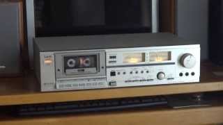 Old But Cool Vintage Audio  HITACHI LoD Cassette Deck D78s [upl. by Darreg]