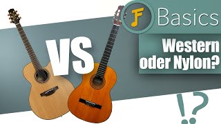 Westerngitarre vs Konzertgitarre  Welche Gitarre kaufen  Jamflix [upl. by Kizzie]