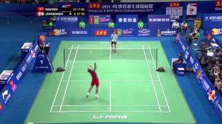 Longest rally in the history of badminton [upl. by Llenrahc670]