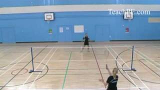 Badminton  Backhand Smash [upl. by Icak289]