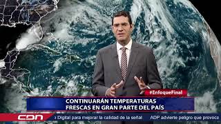 Continuarán las temperaturas frescas en gran parte del país además se acerca un frente frío [upl. by Ecinuahs]