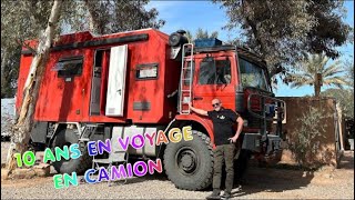 10 Ans de Voyage Camion EDF super bien aménagé [upl. by Thera]