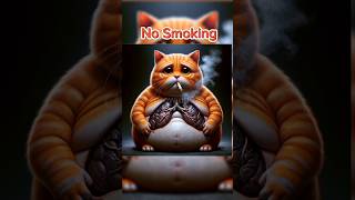 Kittu is very addicted to cigarettes 😈😭cat cutecat catlovers cartoon [upl. by Charisse994]