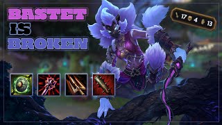 Super Strong Jungler  Bastet Jungle Gameplay Smite Conquest [upl. by Deedee444]