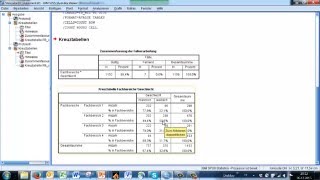 21 Deskriptive Statistik multivariat  Kreuztabellen [upl. by Sirmons]