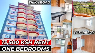 VERY AFFORDABLE ONE BEDROOM APARTMENT THIKA ROAD  RUIRU MODERN APARTMENT TOUR WIFI READY  NAIROBI [upl. by Arytahs]