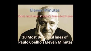 20 Must read Lines of Paulo Coelho from Eleven Minutes [upl. by Ahsed784]