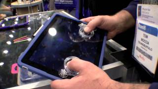 Macworld 2011 Fling iPad Joystick [upl. by Aitekram40]