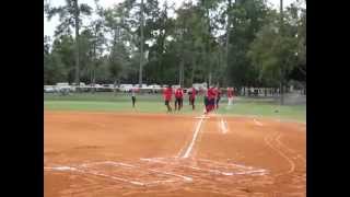 University of Houston Softball team pre game warm up [upl. by Zaob72]