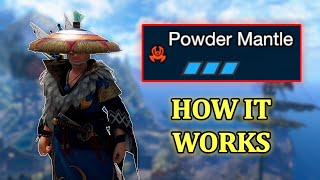 New skill「Powder Mantle」IS AMAZING  MHRise Sunbreak [upl. by Dredi]