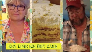 Refreshing Key Lime Ice Box Cake What a summer treat grandparents memories [upl. by Annadiana58]