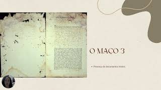 Estudos Paleográficos e Diplomáticos de Documentos Notariais da Coleção Santo Amaro  Maço 3 [upl. by Osterhus602]