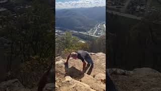 Half Rep Pushups On Death Rock [upl. by Llibyc222]