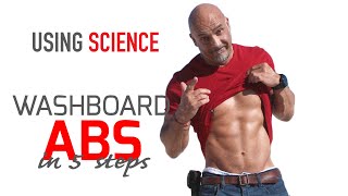 Over 40 workout science  washboard ABS in 5 steps [upl. by Adnema]