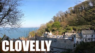 Clovelly  Devon  England  4K Virtual Walk [upl. by Eimmac]