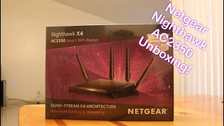 Netgear Nighthawk AC2350 Unboxing [upl. by Eagle215]