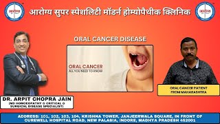 Oral Cancer Patient Treated By Dr Arpit Chopra Jain [upl. by Arva]