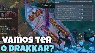 VAMOS TER O DRAKKAR NOVAS MISSÕES PARA COMPLETAR O PASSE  FROSTBORN [upl. by Kat]