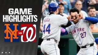 quotNationals vs Mets Highlights  Epic MLB Showdown quot [upl. by Danais]