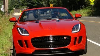 2014 Jaguar FType 060 MPH First Drive and Review [upl. by Anelram]