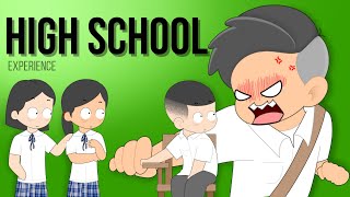 HIGH SCHOOL EXPERIENCE  PINOY ANIMATION ft Jinpachiroph [upl. by Galina]