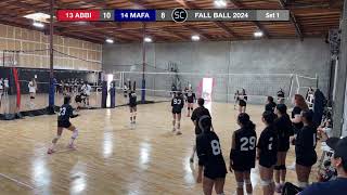 FALL BALL 2024 UVA WEEK 4 13 ABBI VS 14 MAFA [upl. by Anieral]