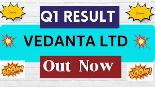 Vedanta Q1 Results 2025  Vedanta Q1 Result Today  Vedanta Q1 Result Analysis Vedanta Share Result [upl. by Atem16]