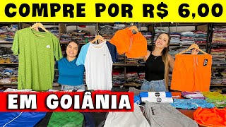 O SHOPPING DE ROUPAS NO ATACADO MAIS BARATO DE GOIÂNIA  15 lojas [upl. by Weingartner]