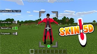 AKU MEMBUAT SKIN 5D DI MINECRAFT [upl. by Izy]