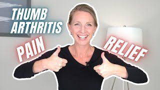 Thumb arthritis pain relief INSTANTLY with these 2 stretches [upl. by Atenek]