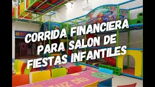 Presupuesto de Inversión Para Salon De Fiestas Infantiles [upl. by Odlabu188]