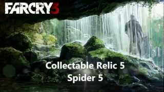 FARCRY 3 Collectible Relic 5 Spider 5 Walkthrough [upl. by Adehsor]