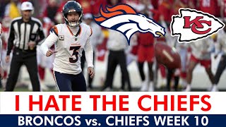 HEARTBREAKER Broncos vs Chiefs Highlights amp Reaction After Crushing Loss  Bo Nix News amp Stats [upl. by Carree]