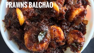 Prawns Balchao Recipe Prawn pickle recipe Goan Prawns Mole Recipe Balchão Recipe Goan Cuisine [upl. by Atirres]