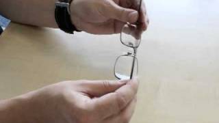 How to adjust the nosepads of your glasses [upl. by Lindahl]