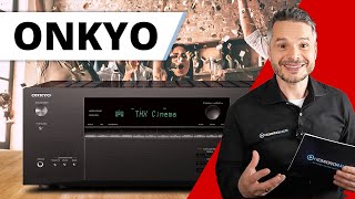 Onkyo AVReceiver für kleine Heimkinos  Onkyo TXNR6100 [upl. by Lennon]