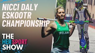 quotI traded lycra for leatherquot  Hockey Star Nicci Daly joins eSkootr Championships  Her Sport Show [upl. by Flam854]