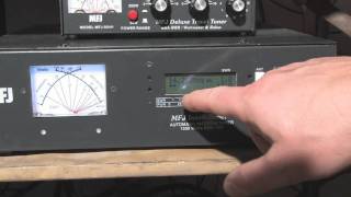 MFJ998 15KW Auto Tuner Part 2  Menu amp Display Functions [upl. by Mendez]