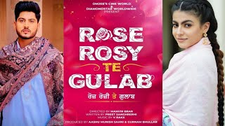 Rose Rosy Te Gulab  Gurnam Bhullar  Mahi Sharma  Karamjit Anmol  Movie Trailer  Punjabi Movie [upl. by Akenihs]