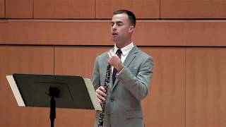 Gilles Silvestrinis Six Études pour Hautbois Trevor Mowry oboe [upl. by Atsuj773]