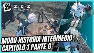 Zenless Zone Zero PS5 Modo Historia Intermedio del capitulo 1 Parte 6 [upl. by Olegna]