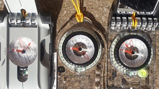 Brunton Compass  how to set magnetic declination [upl. by Aksel]